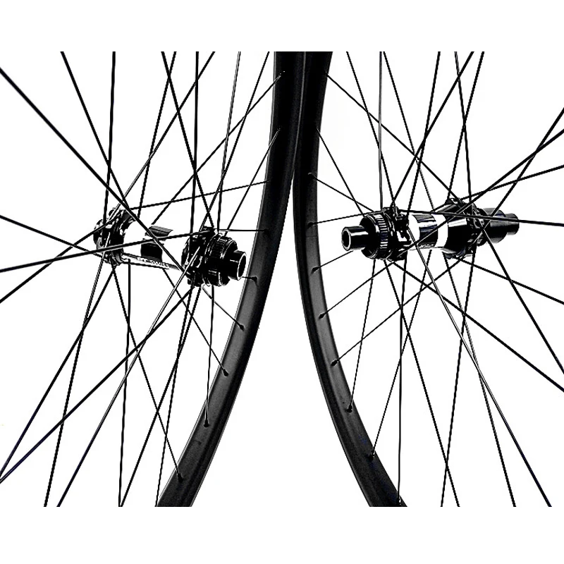 Excellent 27.5er carbon mtb disc wheels Straight pull DT350S 110x15 148x12 Central lock boost 35x25mm tubeless mtb bike disc wheels 1