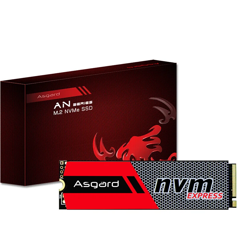 Внутренний жесткий диск Asgard 3D NAND 256 ГБ 1 ТБ M.2 NVMe pcie SSD винчестер для ноутбука ПК PCIe