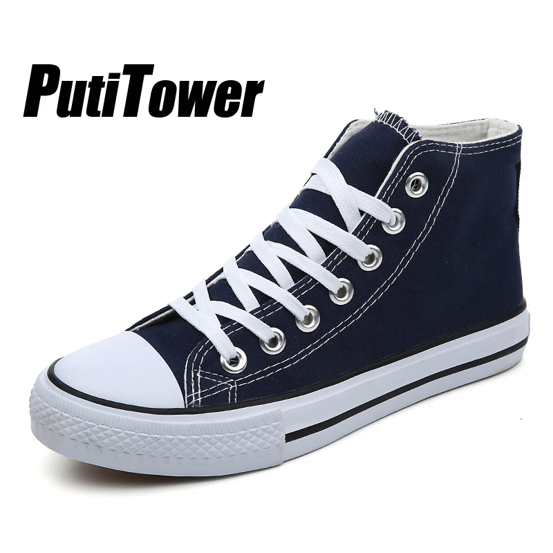 

2018 New Lace Up Fashion High Tops Canvas Shoes Light Mens Casual Shoes Men Outdoor Sneakers Femme Chaussure Homme Calzado Mujer