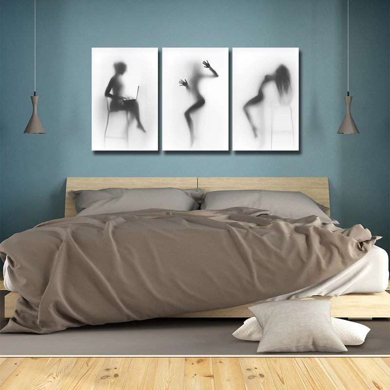 Black And White Wall Art Poster Zwart Wit Y Women Canvas Black And White Wall Art Poster Zwart Wit Y Women Canvas Prints Painting In The Shower Artwork For Decor Calligraphy