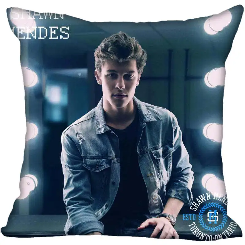 Best Shawn Mendes декоративная Свадебные наволочки на подушку индивидуальный подарок для(с одной стороны) наволочки с принтом - Цвет: Pillowcase 4