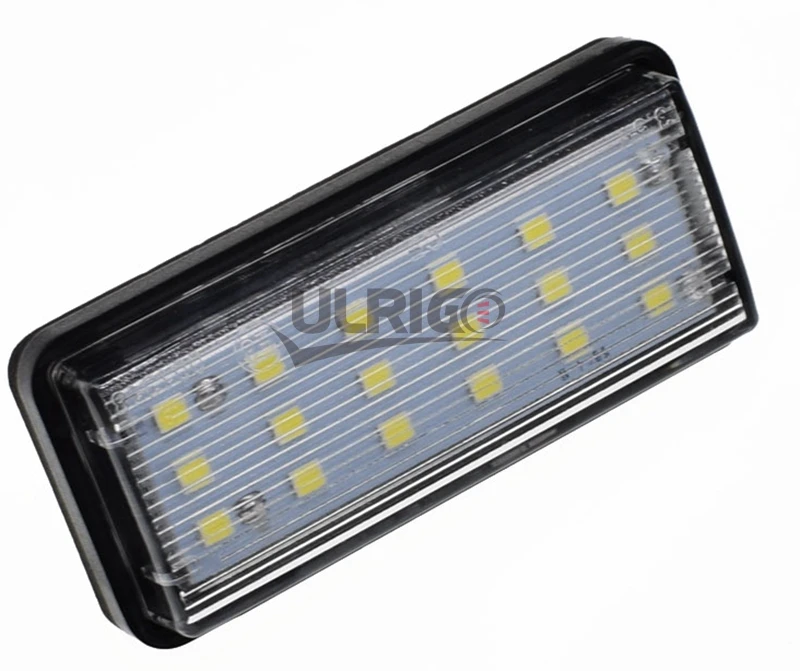 PourToyota Land Cruiser 120 Prado 200 LexusGX470 автомобильный Стайлинг Pas D'erreur светодиодный Blanc arriere