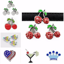 Breloques coulissantes en cristal pour la fabrication de bracelets, 10mm, 5 pièces/lot, bijoux pour femmes, breloques coulissantes en cristal, fleur bricolage, collier pour animaux de compagnie, ras du cou, porte-clés