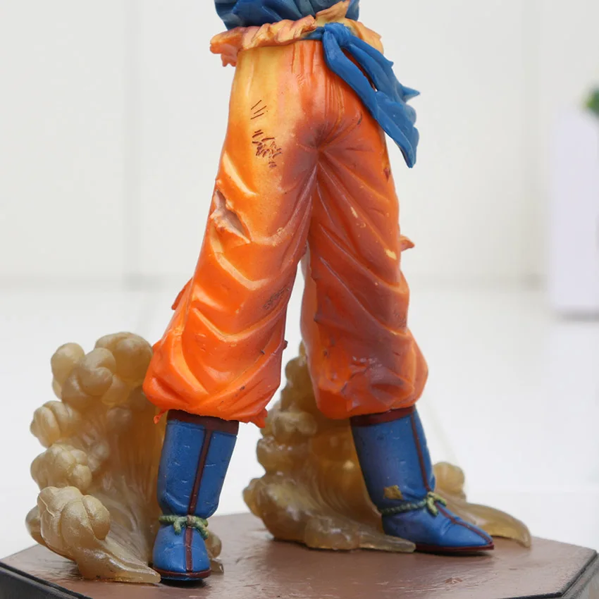 SALE 16cm Dragon Ball Z Son Goku Battle Genki Dama Bulb PVC Action