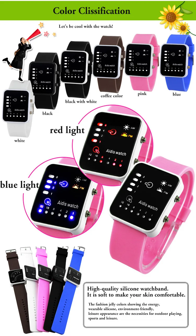 Backlight LED luminous Digital Electronic Sports Assista