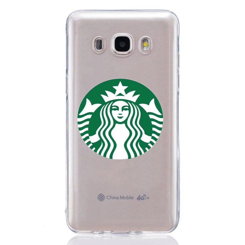 For Samsung Galaxy A3 A5 2016 2017 prime J1 J2 J3 J5 J7 TPU Colorful Soft Starbucks pattern Design Cover Case Fundas C302 For Samsung Galaxy A3 A5 2016 2017 prime J1 J2 J3 J5 J7 TPU Colorful Soft Starbucks pattern Design Cover Case Fundas C302
