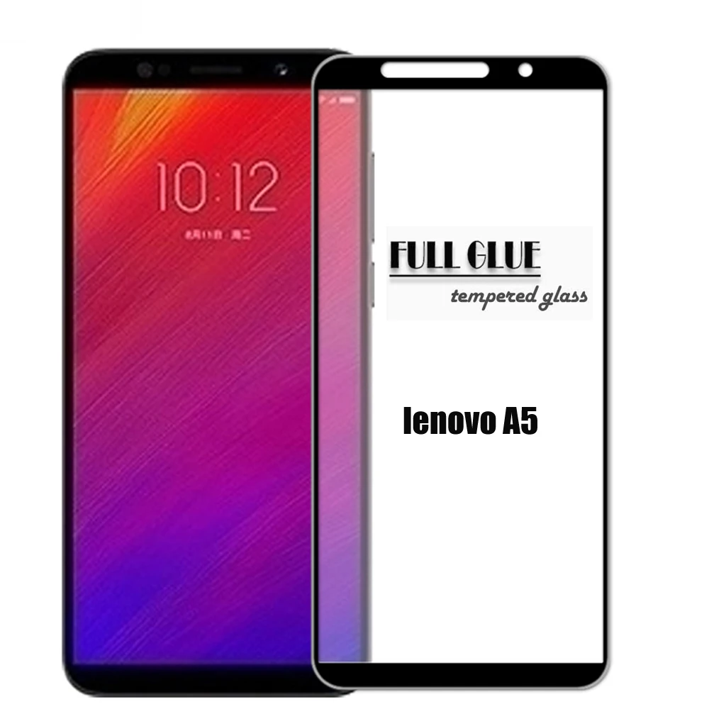 2 шт для lenovo A5 5,4" L18011 Защитное стекло для экрана полное покрытие Закаленное стекло Защитная 9H 2.5D стеклянная пленка A5