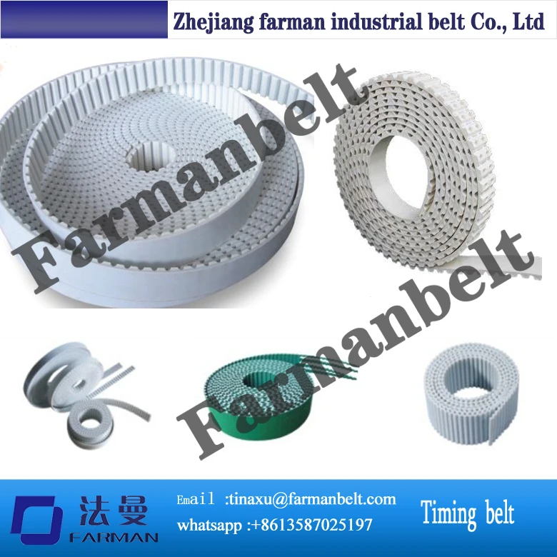 

fabric reinforce industry white pu synchronous belt quality timing belt