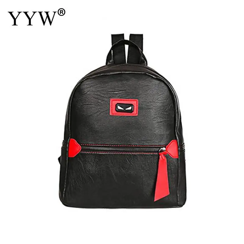 High Quality Lightweight Black Backpack Women Casual Leather Rucksack With Pocket Bag Shoulder Mini Small Backpack Girl High Quality Lightweight Black Backpack Women Casual Leather Rucksack With Pocket Bag Shoulder Mini Small Backpack Girl