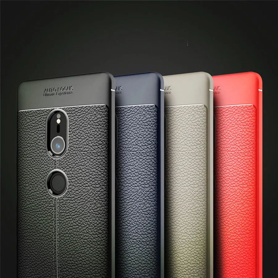 Чехол для Sony Xperia XZ2 чехол силиконовый из искусственной кожи H8216 H8266 H8296 |