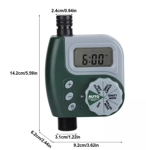 Amazon hot-sell Drip Irrigation System Garden Automatic Battery Auto Watering Timer watering system controller 4