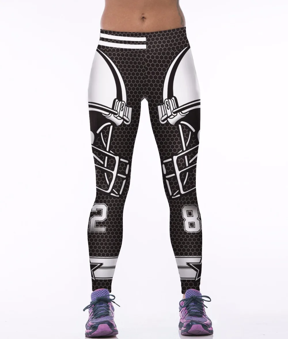 2018 Polyester Low Waist Women's Fitness Leggings Push Up