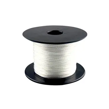 

100M Fast Ship 27AWG Pure Silver Signal Teflon FEP Wire Cable 14/0.1mm Dia:0.68mm For DIY Earphone Headset Cable Custom