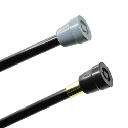 고무 팁 엔드 팁, 워킹 하이킹 지팡이 스틱 페룰 목발 바닥 고무 커버 보호대, 11mm 12mm 바닥, 1 개