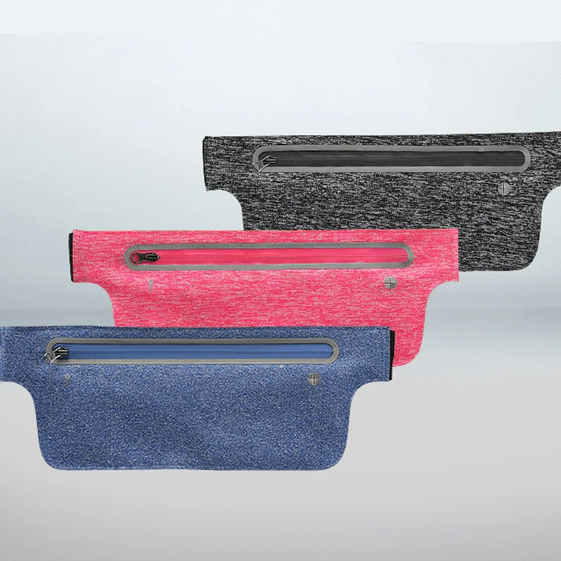 Tectop новые кроссовки поясная сумка для Для мужчин Для женщин Light 6,5 дюйм(ов) цвет: черный, синий розовый карман для бега унисекс маленький