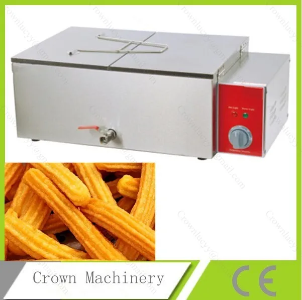 

Commercial Use 25L 220V churros fryer; Electric Fried Chicken French Fries Tornado Potato Churros Deep Fryer with CE approved