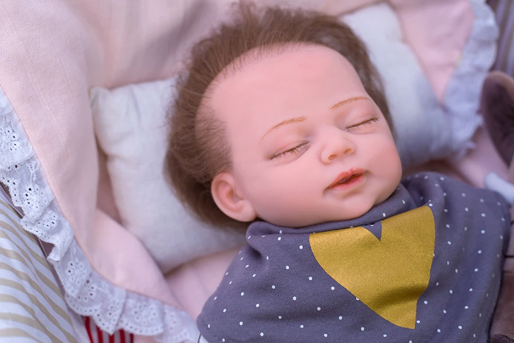 Игрушки для мальчика 48 см Reborn Baby Dolls Alive boy Baby Dolls цельный силикон в комплекте Vinly Boneca BeBe Reborn Collects