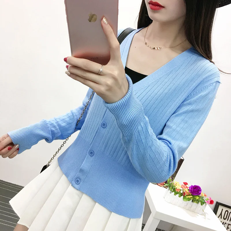 

Cheap wholesale 2018 new summer Hot selling women's fashion casual warm nice Sweater Y6555