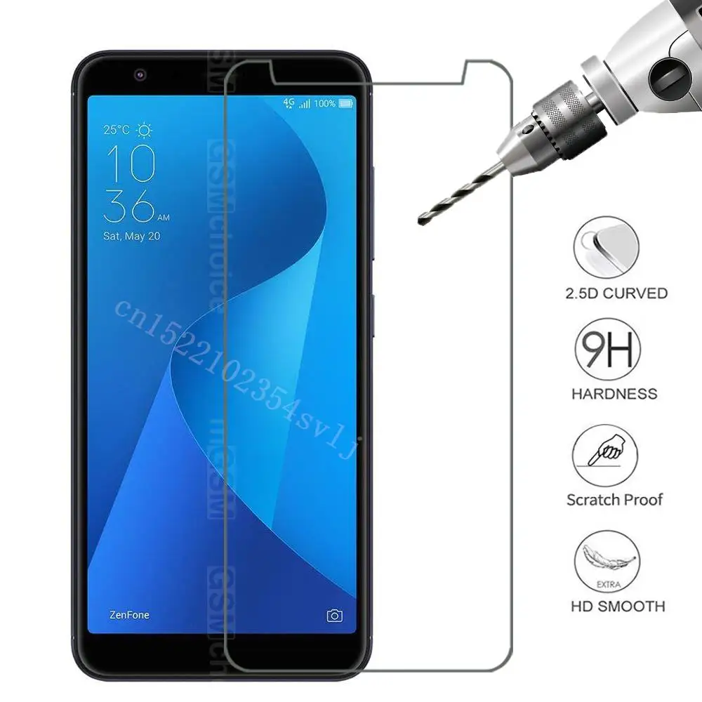 For ZB570TL X018D 9H Tempered Glass ASUS ZenFone Max Plus M1 Screen Protector Protective Film on | Мобильные телефоны и