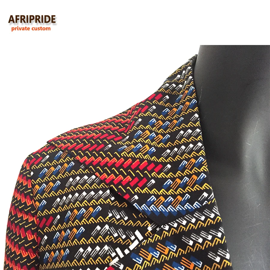 Африканские длинные пальто для женщин AFRIPRIDE с длинным рукавом длиной до середины