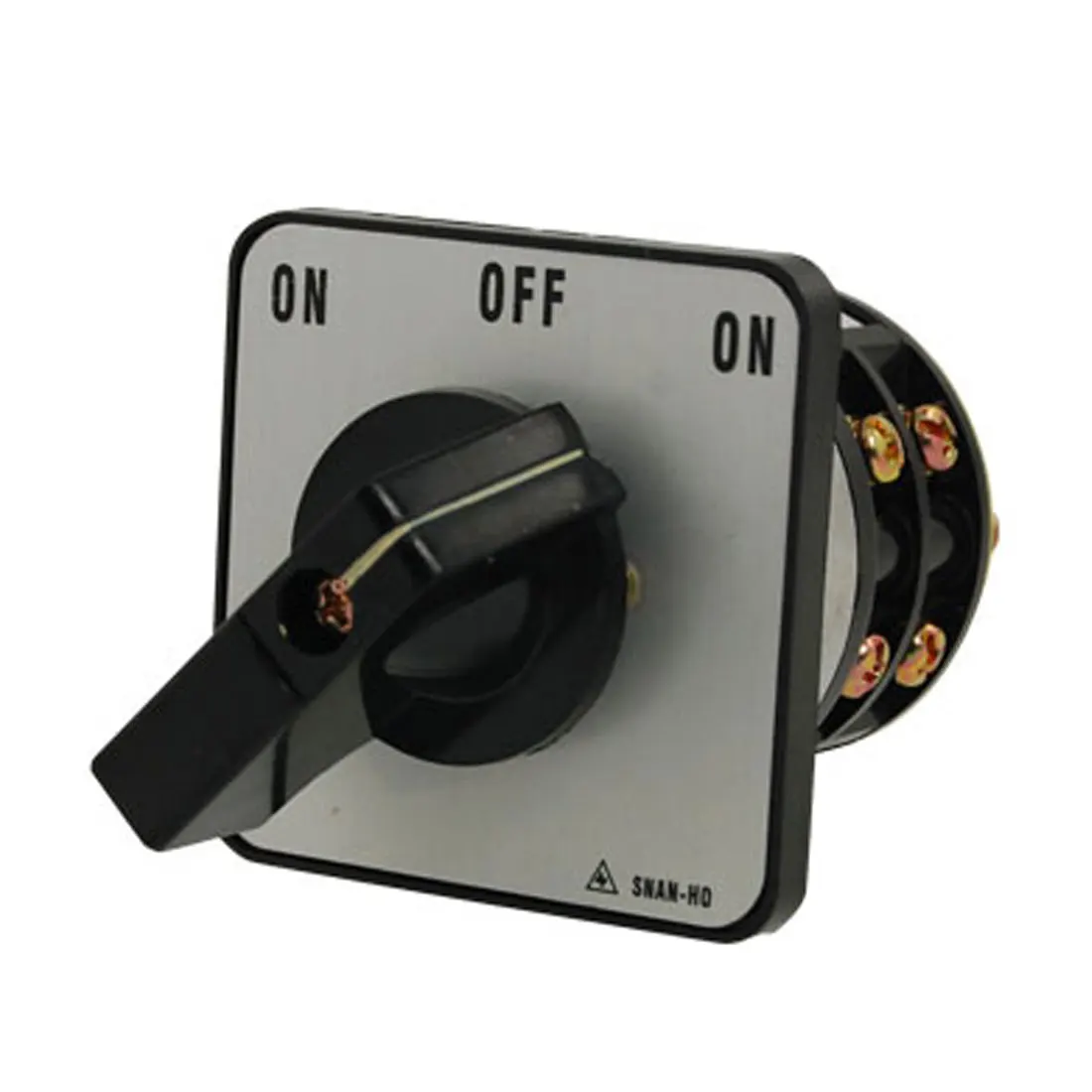 

UXCELL Electrical Ac 220V 2.2Kw On-Off-On Rotary Cam Changeover Switch