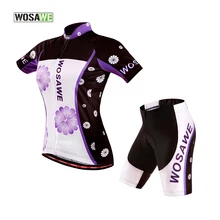 WOSAWE одежда для велоспорта женская спортивная одежда Рок гоночный спортивный костюм Одежда для дорожного велосипеда Китай Pro командный комплект короткий рукав Джерси