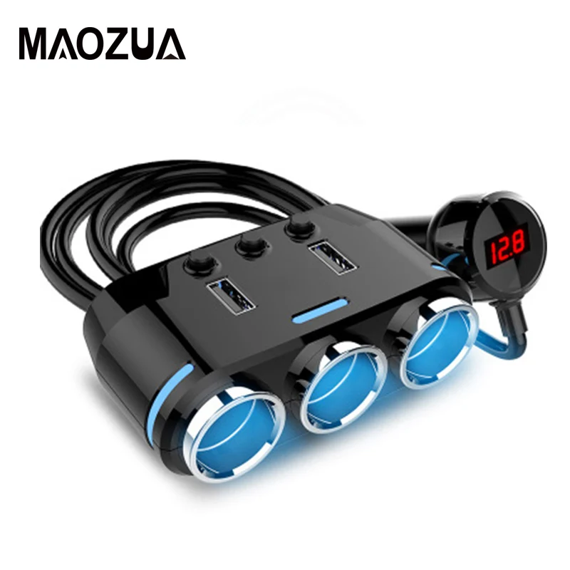 Автомобильное зарядное устройство Maozua 12 24 В USB разъем для прикуривателя