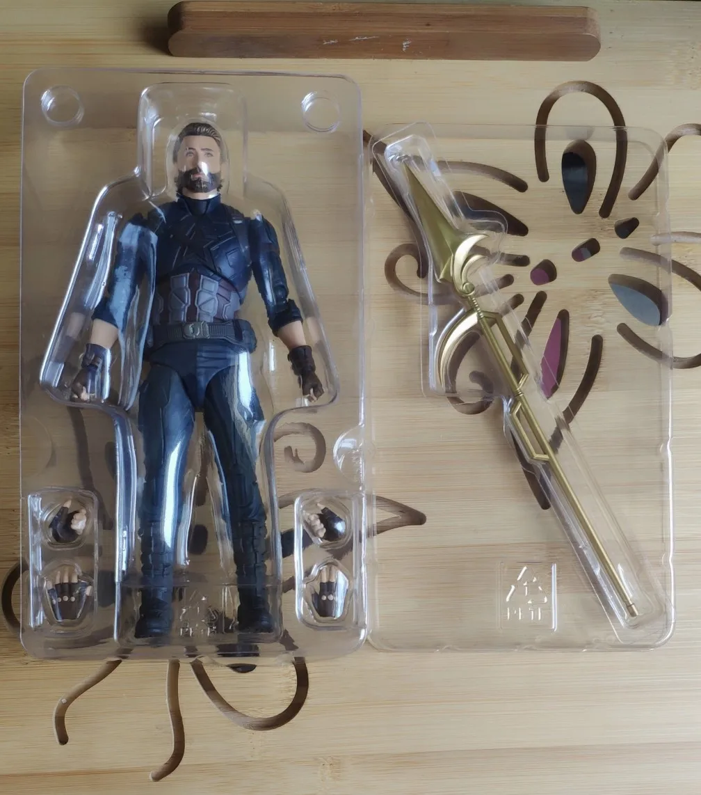 Marvel Капитан Америка 15 см Мстители Бесконечность войны BJD Фигурки игрушки|Игровые
