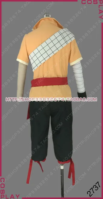 Костюм для косплея с изображением Феи: дракона плача команды Natsu Dragneel S002|cosplay