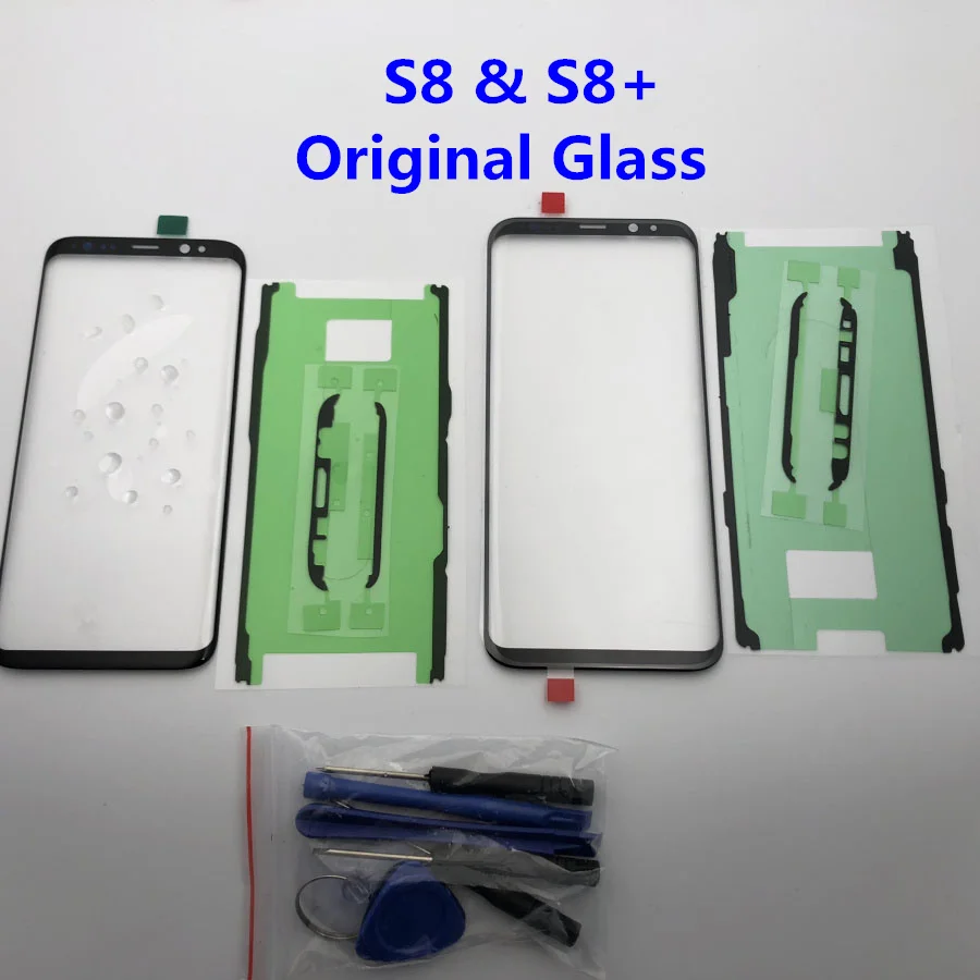 

Replacement External Glass for Samsung Galaxy S8 G950 G950F S8 plus G955 LCD Display Touch Screen Front Glass External Lens