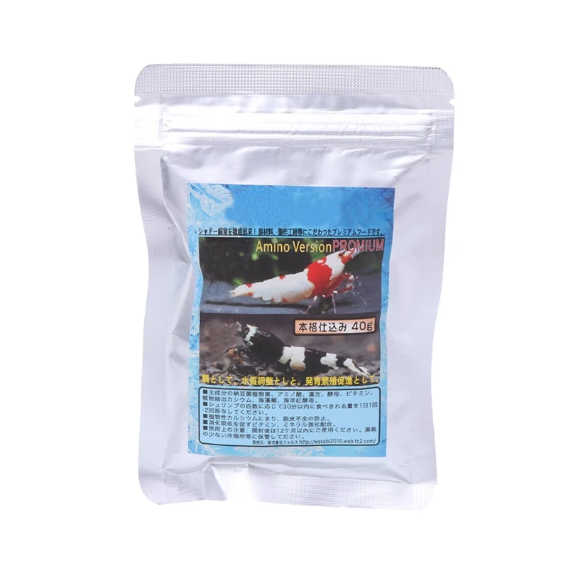 

40g Snow Natto Shrimp Snail Food Feed Feeding For Aquarium Fish Tank Pond New