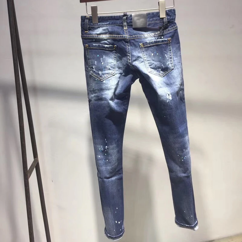 Nuevo Denim Moda Agujero Azul Lápiz Casual Pantalones Mujeres 2018 Cremallera Estrechos Vaqueros Color Delgado Feminino Para Hembra qnxnz1ZS