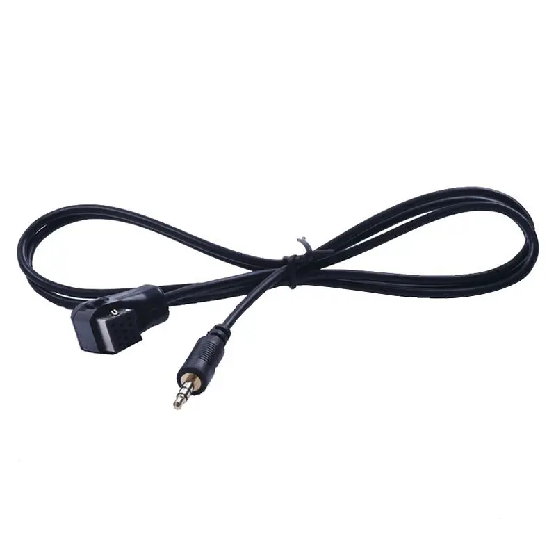 Coche Aux de 3,5mm línea de conexión Adaptador de Audio Cable de unidad