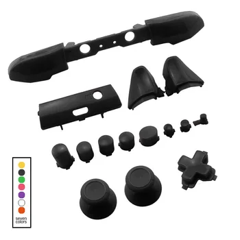 

Replacement Parts Repair ABXY Dpad Triggers Full Analog Buttons Set Kits Controller Mod for Xbox One Slim XboxONE S 15pcs/Set