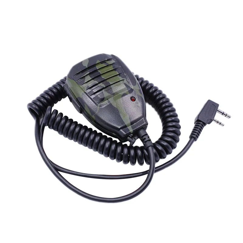 BAOFENG BF-26 Динамик микрофон для Baofeng UV-5R UV-5RE BF-888S UV-B6 GT-3 UV-82 иди и болтай Walkie Talkie двухстороннее радио(камуфляж - Цвет: 1 pcs