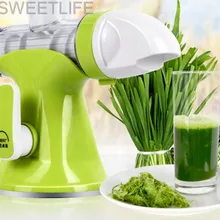 Многофункциональный Портативный DIY ручной соковыжималки свежее яблоко Оранжевый wheatgrass соковыжималка машина здоровья Кухня инструменты extracteur де jus