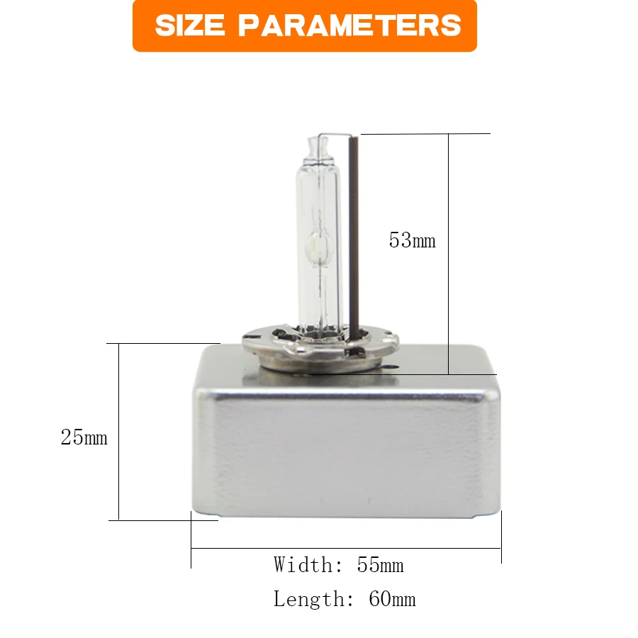 SHUOKE Xenon Hid D5S Автомобильная фара 4300K 5000K 6000K 12 в 25 Вт 2500 лм 3000 ч лампы HID ксеноновая лампа для автомобиля