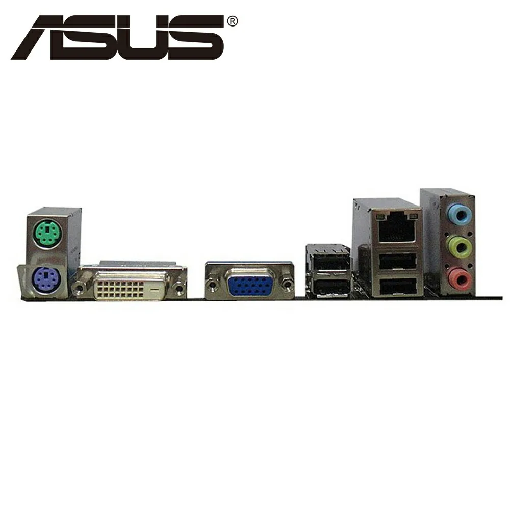 Asus H61M-K рабочего Материнская плата H61 разъем LGA 1155 i3 i5 i7 DDR3 16 ГБ Микро-ATX UEFI BIOS используется платы на продажу