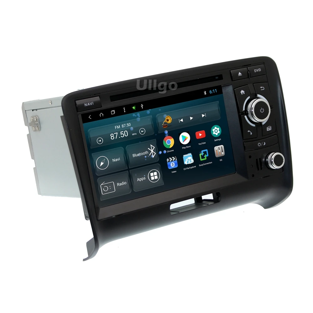 Excellent 7 inch Octa Core Android 8.1 Car DVD GPS for Audi TT MK2 8J 2006-2012 Autoradio GPS Car Head Unit with BT RDS WIFI Mirror-Link 1