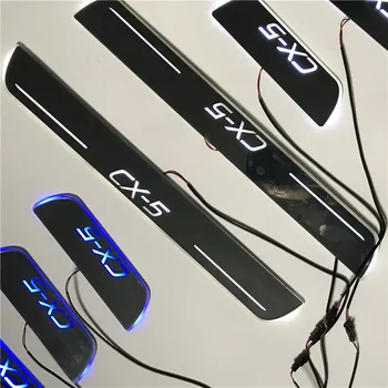 Eosuns led移動ドアスカッフドア敷居光ポイントでnerfバー & ランニングボードアウディA3/S3 A5 A1 a5/S5/RS5 A6L C7 A7/S7/RS7 Q5 Q3 Q7