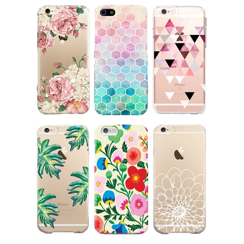 Модный яркий цветок дерево решетка краска чехол для телефона IPhone 5 5S 6 6S 7 Plus 8