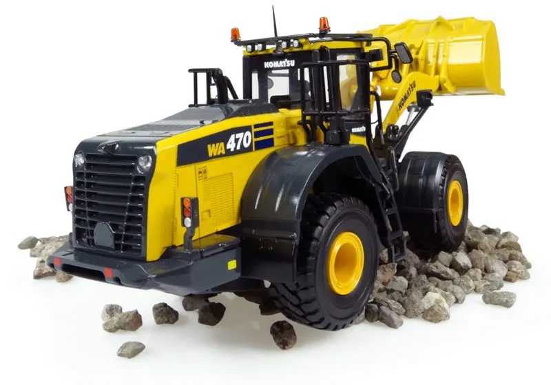 UH 8114 1:50 Komatsu WA470 8 игрушка погрузчик|loader toy|komatsu toystoy loader |