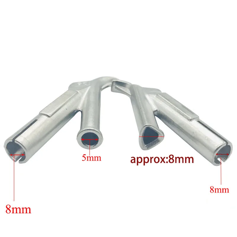 5 мм и 8 мм Скорость сварочная насадка Круглый/треугольный сварочный наконечник для Пластик Сварка остроги виниловый сварщик 2 шт./компл