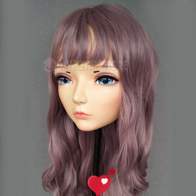 (CHUN 3) Женская милая девочка каучуковые полуголовы Kigurumi BJD Eyes Crossdress Косплей