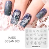 KADS Ocean 003 Style Nail Stamp Design  Various Cute Sea Fish Template Image For DIY Nail Art Stamping Plate 2