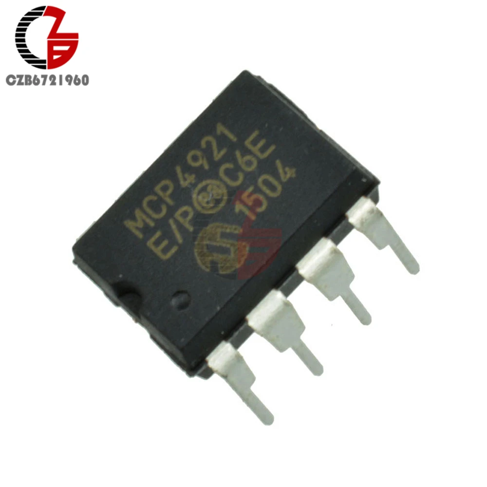 

Digital Analog Converter IC MICROCHIP DIP-8 MCP4921-E/P MCP4921