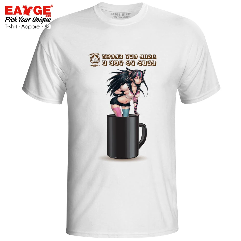 

Tsundere Mioda Ibuki In Your Cup T-shirt Super Danganronpa Skate Rock Pop T Shirt Design Casual Anime Women Men Top