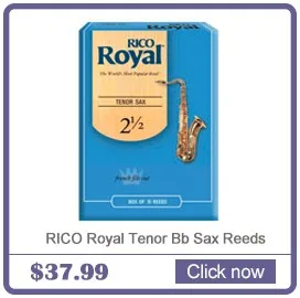 RICO Select Jazz Tenor Sax Reeds/саксофон Tenor BB язычки, подано, прочность 2 м/2 H/S 3 S, 5-pack