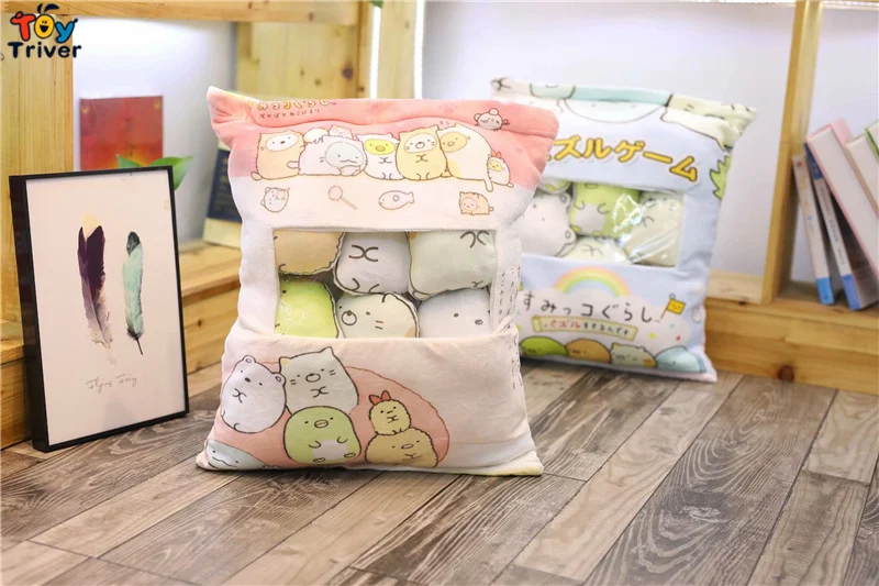 Японская анимация Одна сумка San x Sumikko Gurashi уголок биологическая плюшевая игрушка мягкая подушка креативный подарок на день рождения Рождество