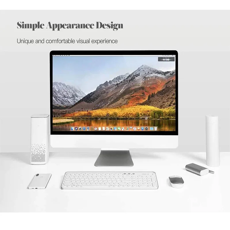 Original Xiaomi Miiiw Bluetooth Dual Mode Keyboard 104 Keys 2.4GHz Multi Compatible Wireless Portab